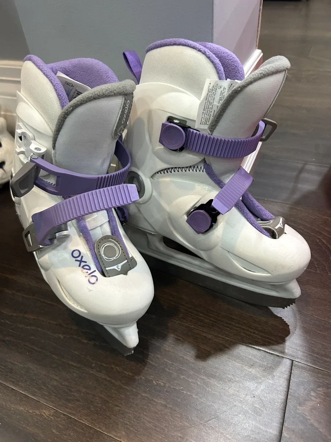 Oxelo Kids' Ice Skates - Size US 13C/1 image indicator(2)