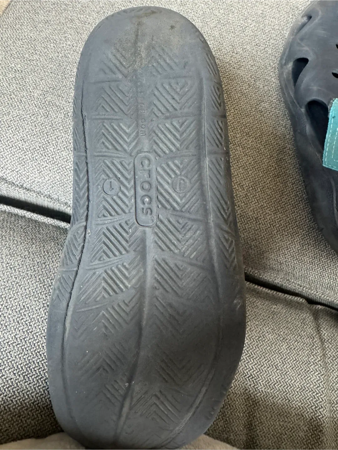 Crocs Navy Blue Clogs, Size 1