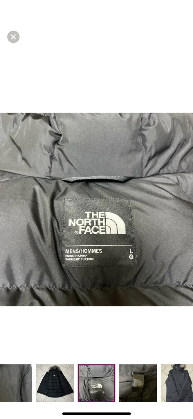The North Face Black Parka - Size L image indicator(5)