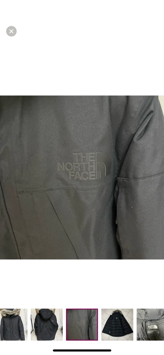 The North Face Black Parka - Size L image indicator(3)