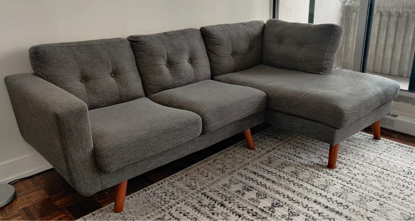 Grey Sectional Sofa