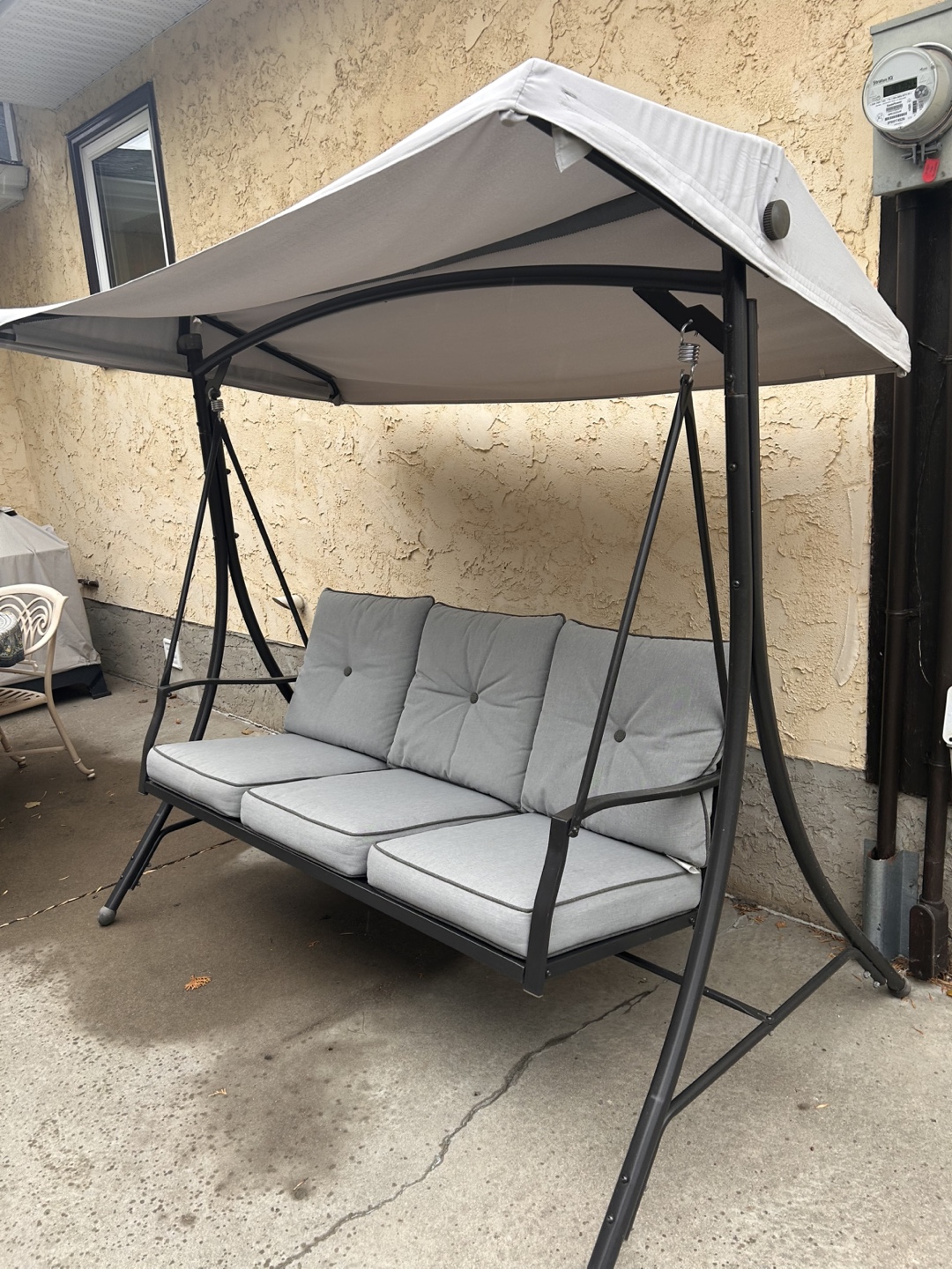 Outdoor Patio Swing with Canopy - photo 2