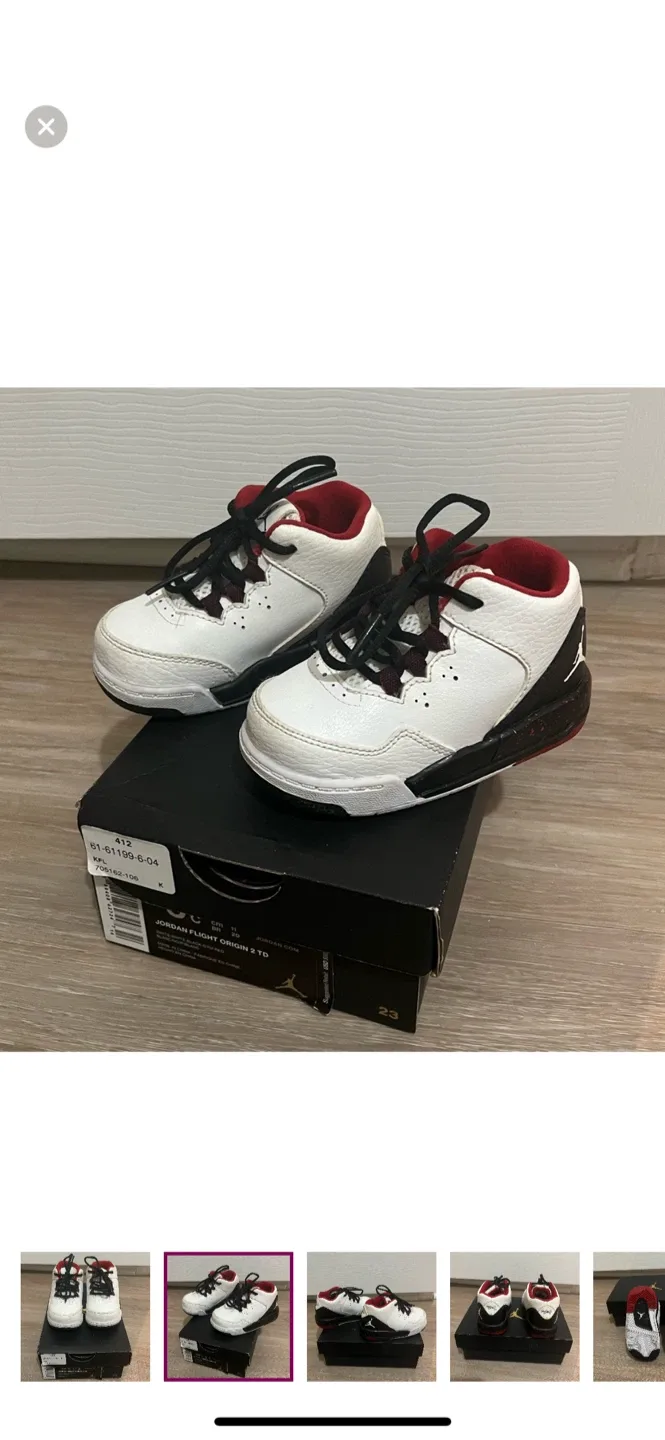 Jordan Flight Origin 2 TD toddler size 5 image indicator(2)