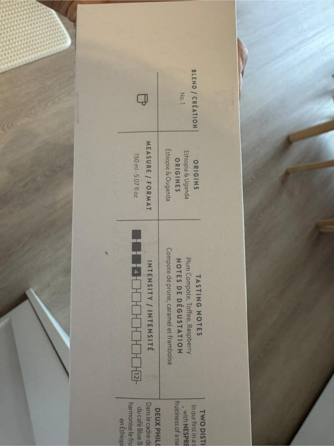 (Brand new) vertuo nespresso blue bottle capsules - photo 2