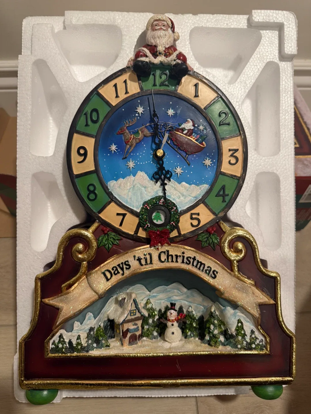 Christmas Countdown Clock w/ Box image indicator(4)
