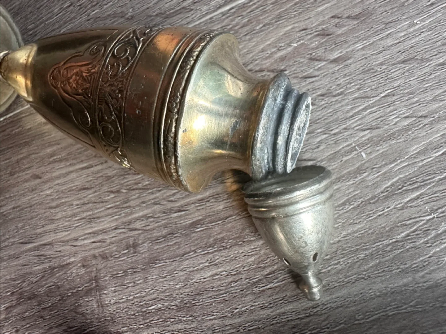 Vintage Silver Salt and Pepper Shakers image indicator(9)