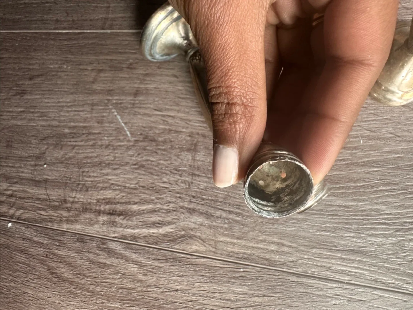 Vintage Silver Salt and Pepper Shakers image indicator(8)