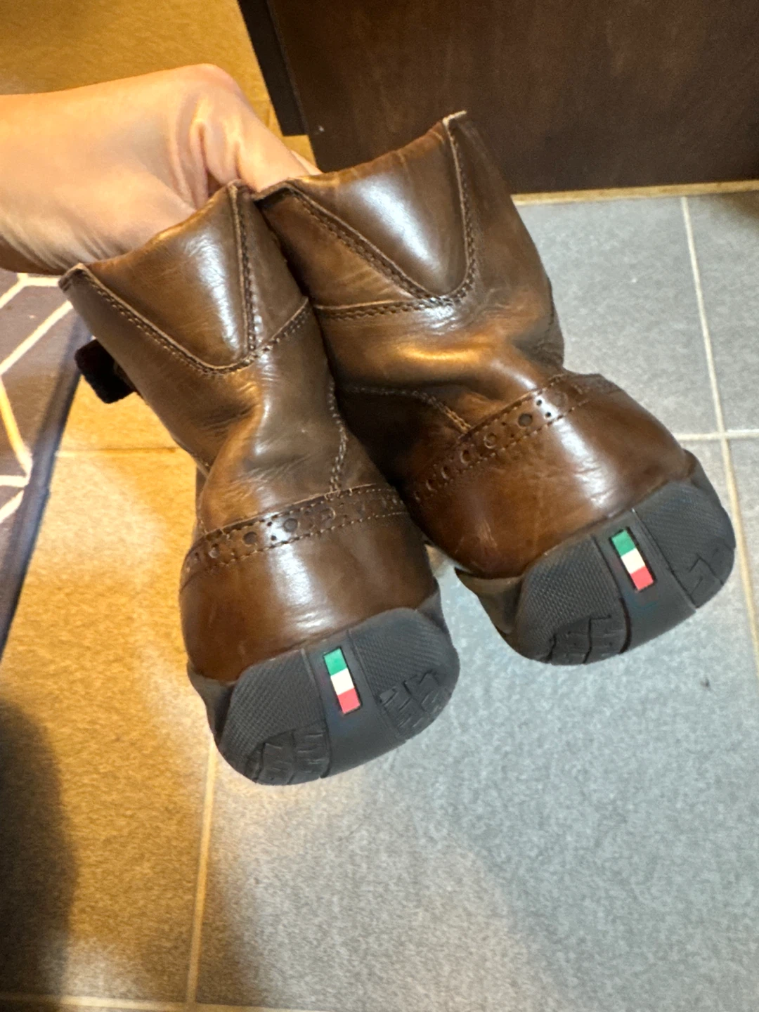 Suixstil Piloti Campione Brown Leather Boots - photo 5