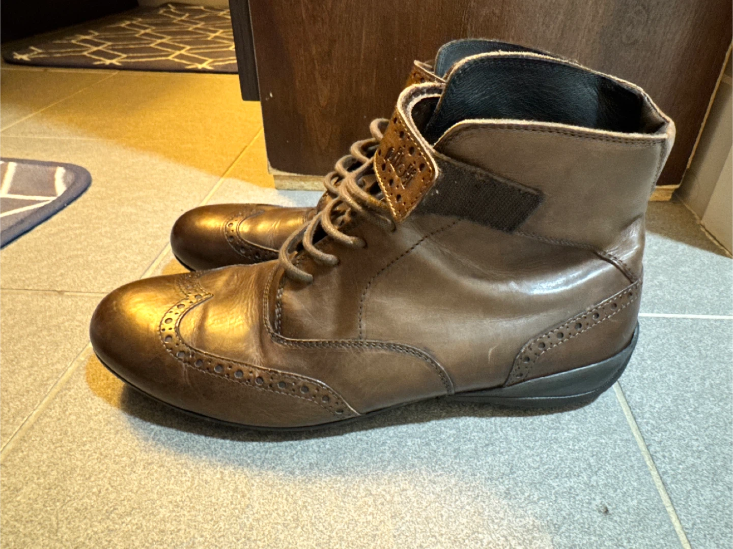 Suixstil Piloti Campione Brown Leather Boots - photo 2