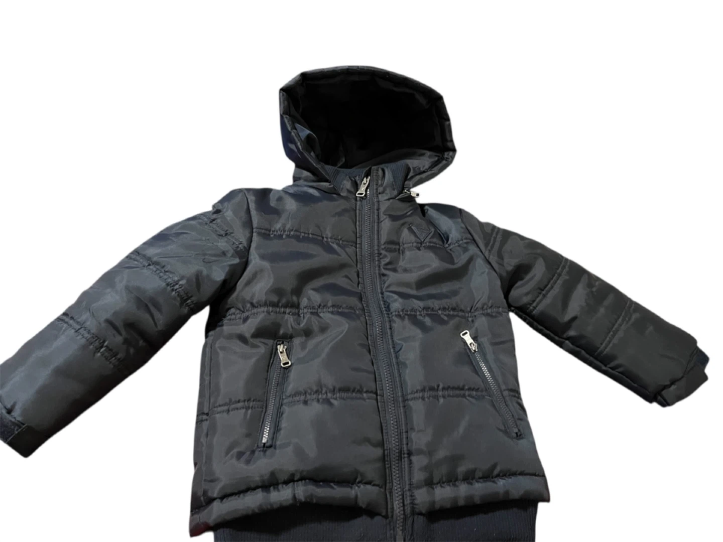 GUESS Kids' Black Puffer Jacket - photo 2