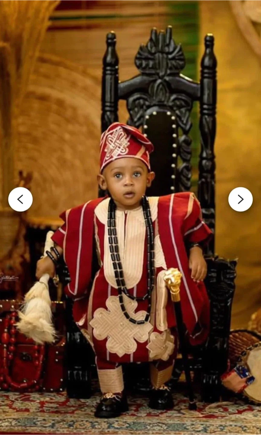 African traditional wear for toddler