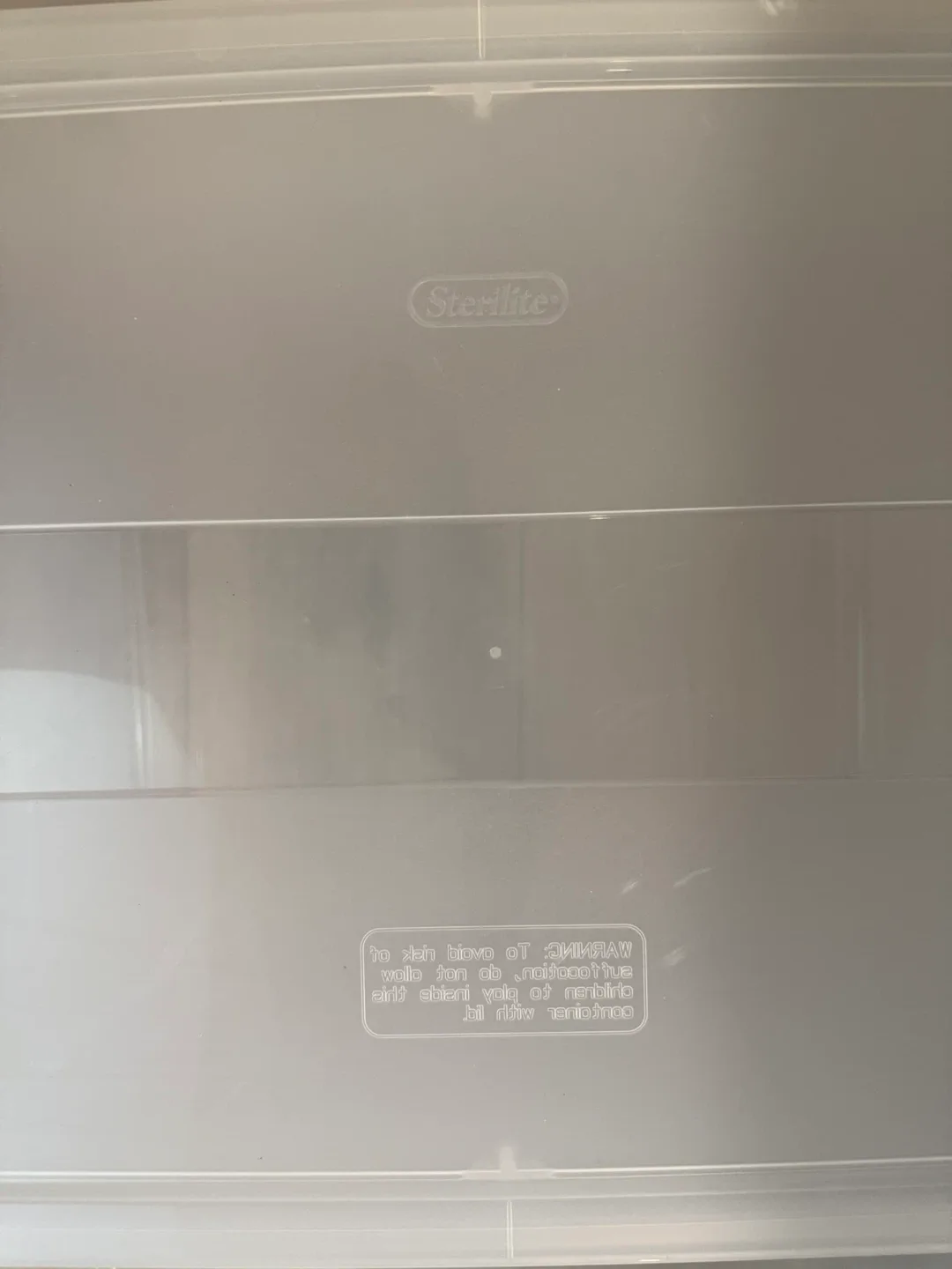 Sterilite Storage bins with Lids - Set of 3 image indicator(3)