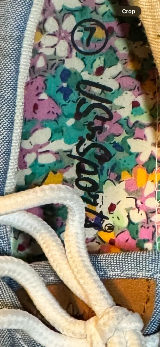 US Sports Denim Boat Shoes - Size 7 image indicator(3)