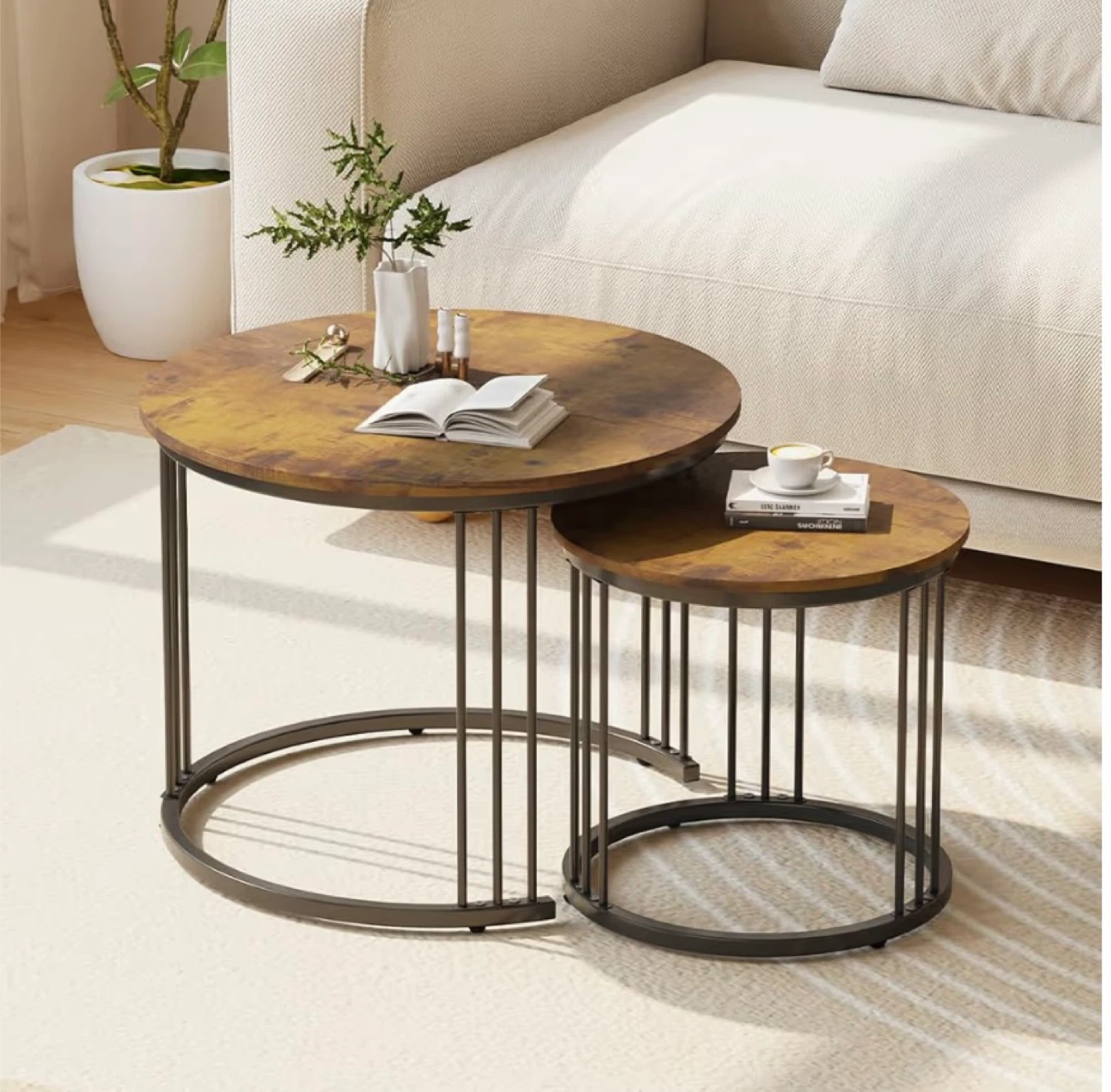 Nesting Coffee Table Set - photo 2