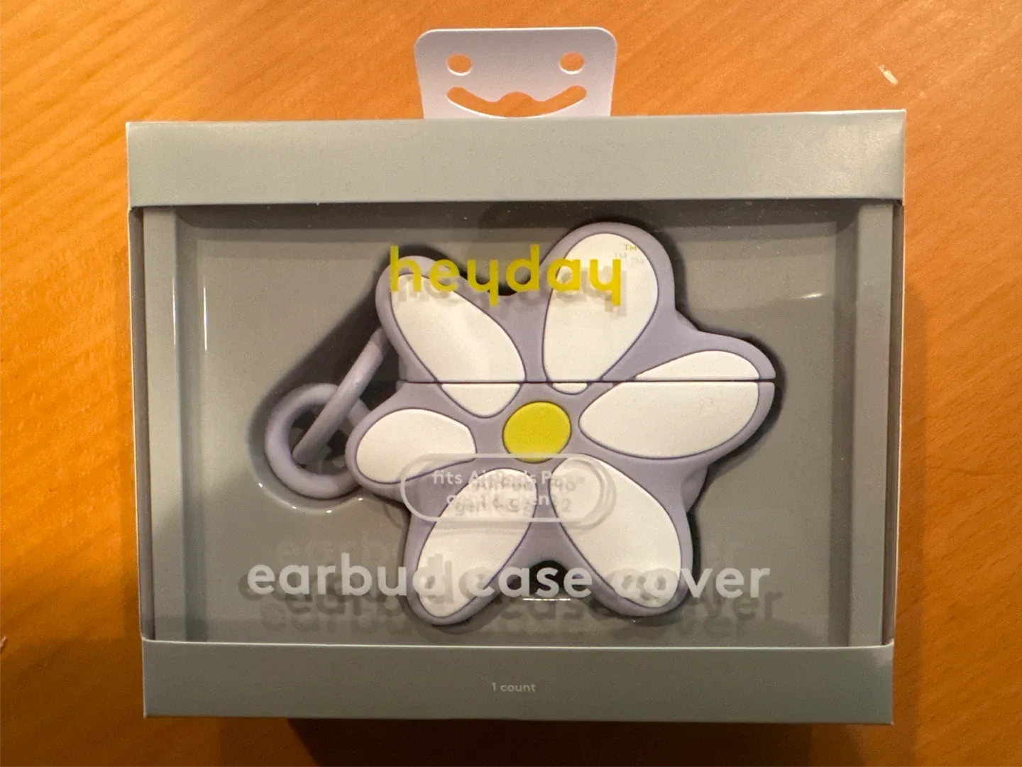 Heyday Earbud Case Cover - Flower Design