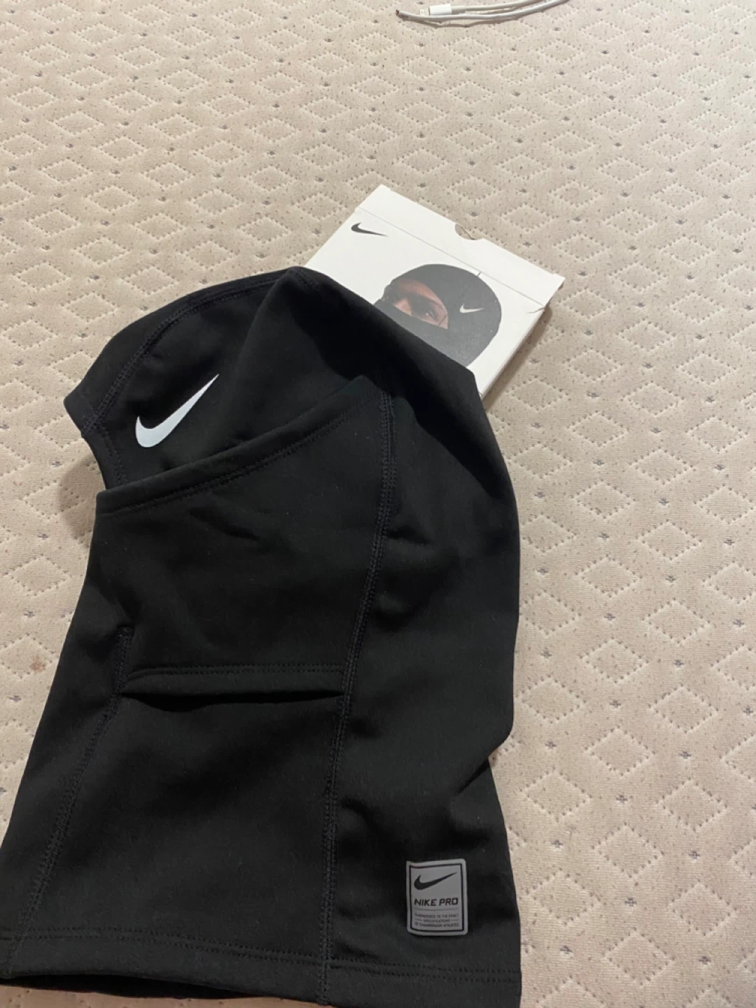 Nike Pro Therma-FIT Hood - Black - photo 3