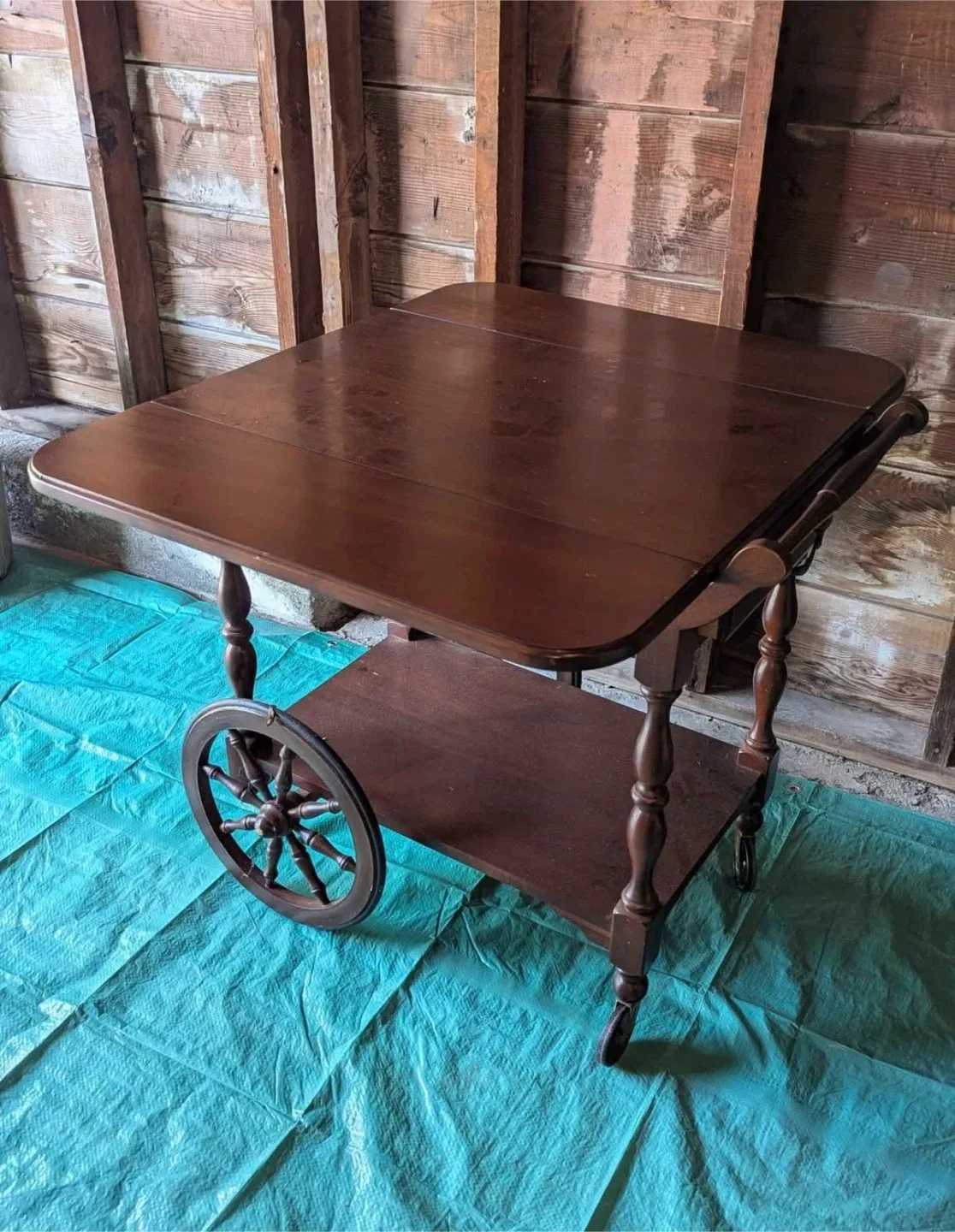 Knechtel Quality Furniture Antique Tea Cart image indicator(3)