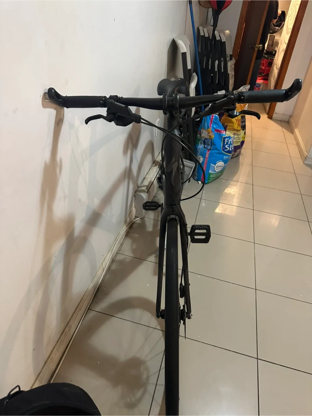 Carbon fiber bicycle, matte black, good price image indicator(6)