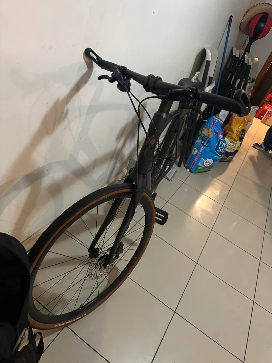 Carbon fiber bicycle, matte black, good price image indicator(9)