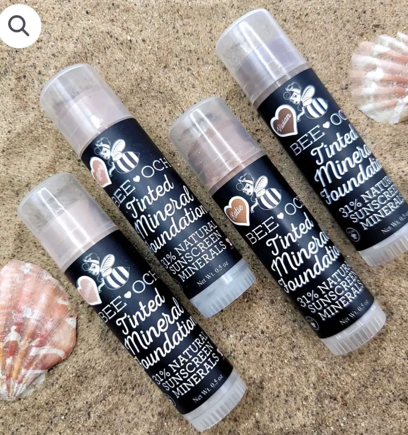 BEE•OCH Tinted Mineral Foundation image indicator(2)