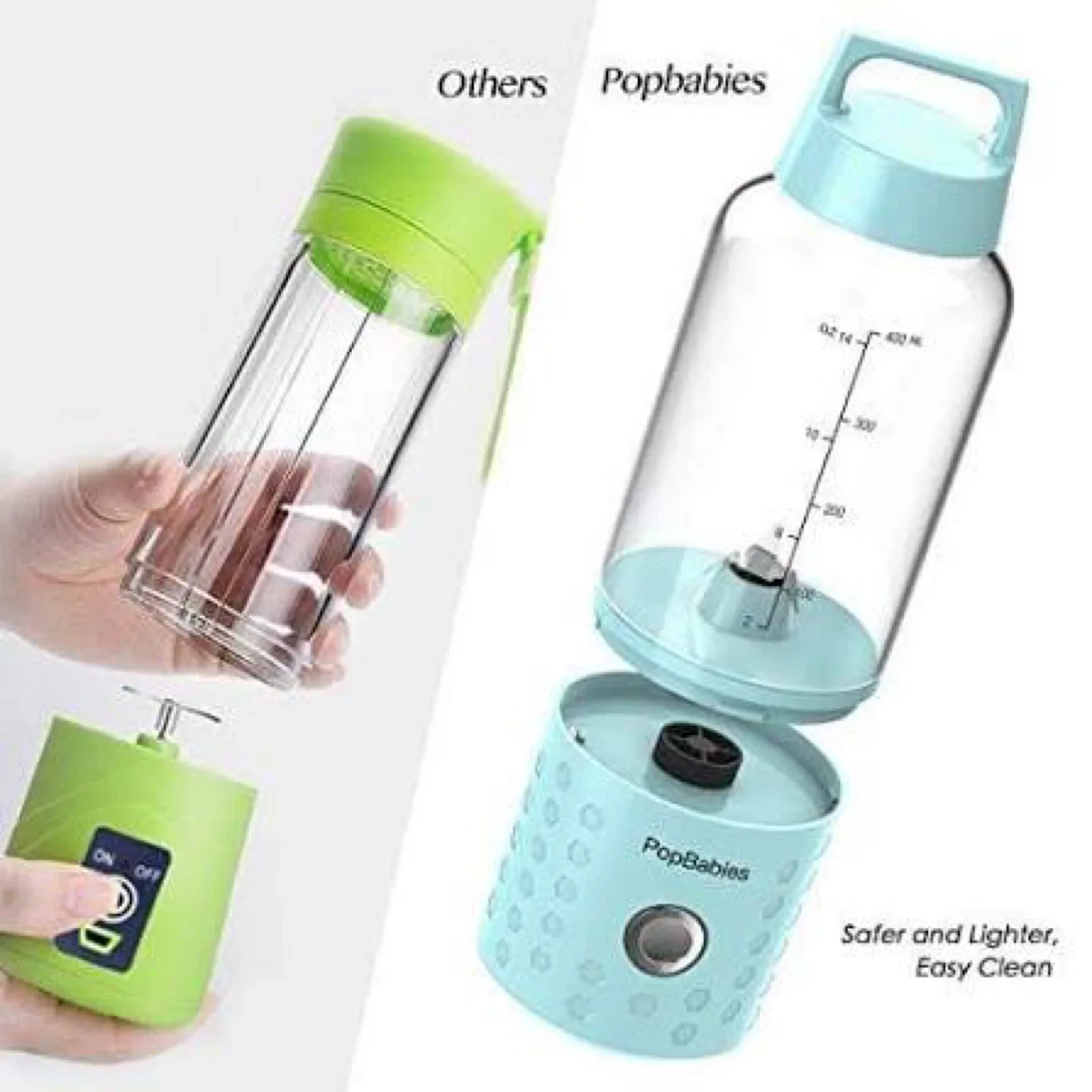 PopBabies Portable cordless Blender image indicator(4)