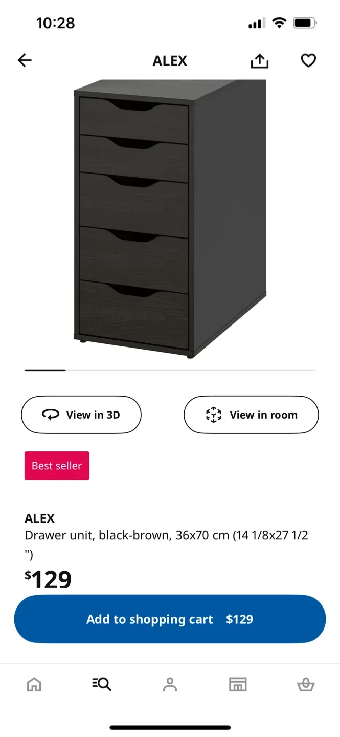 IKEA Alex Drawer Unit image indicator(9)