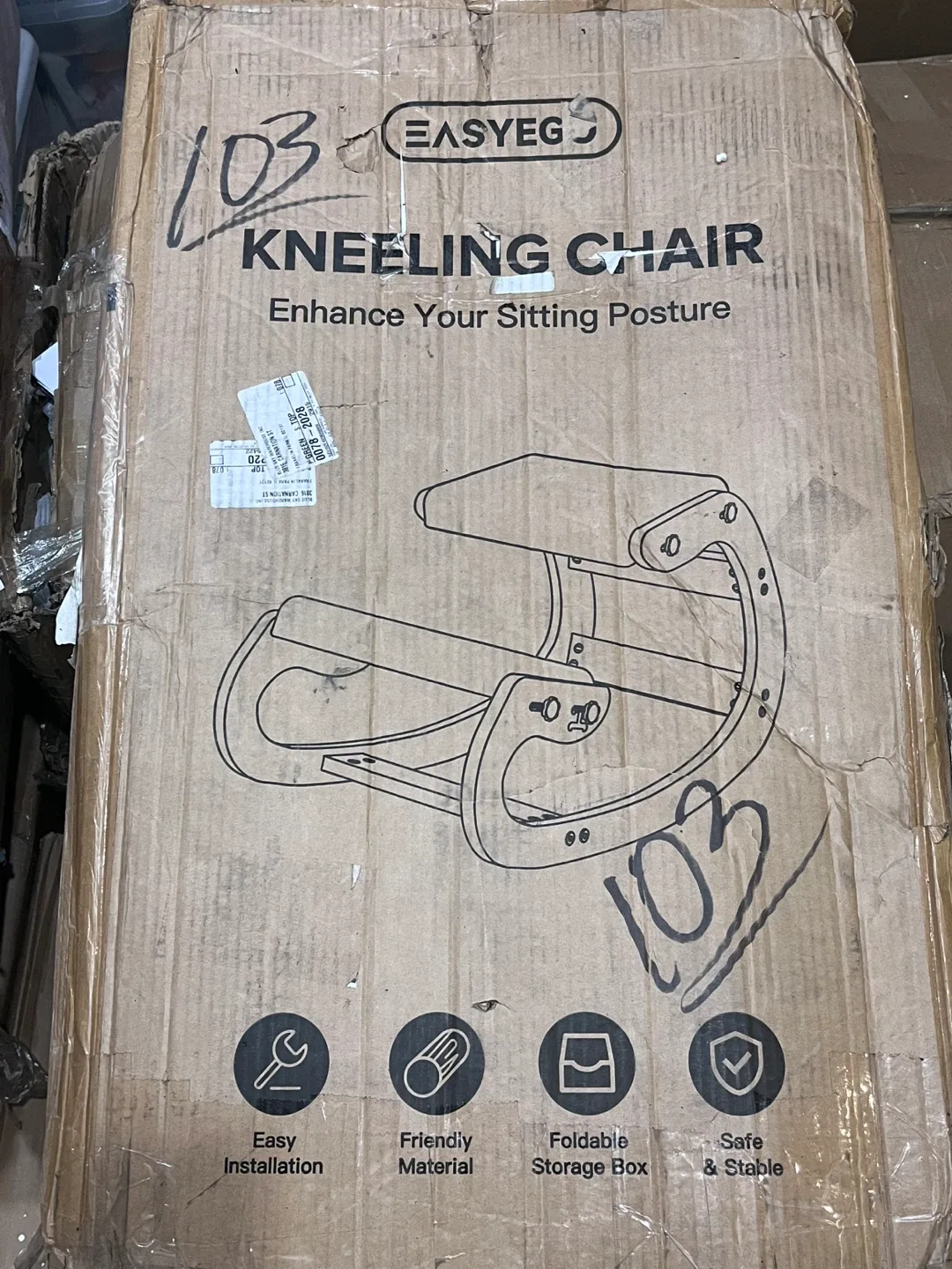 Easyeeg Kneeling Chair - Enhance Your Posture! image indicator(3)
