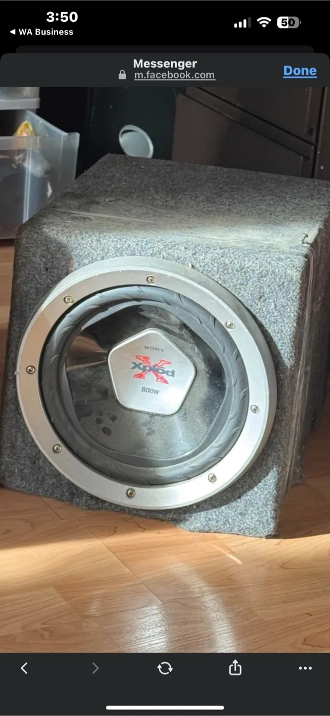 Sony Xplod 800W Subwoofer