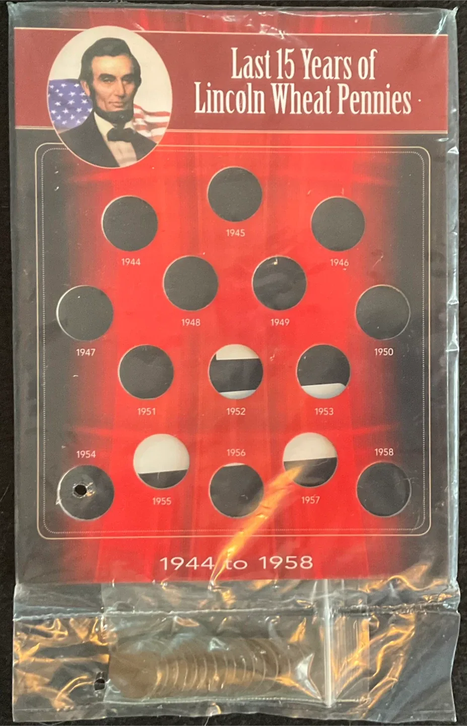 Last 15 Years of Lincoln Wheat Pennies (1944-1958) thumbnail