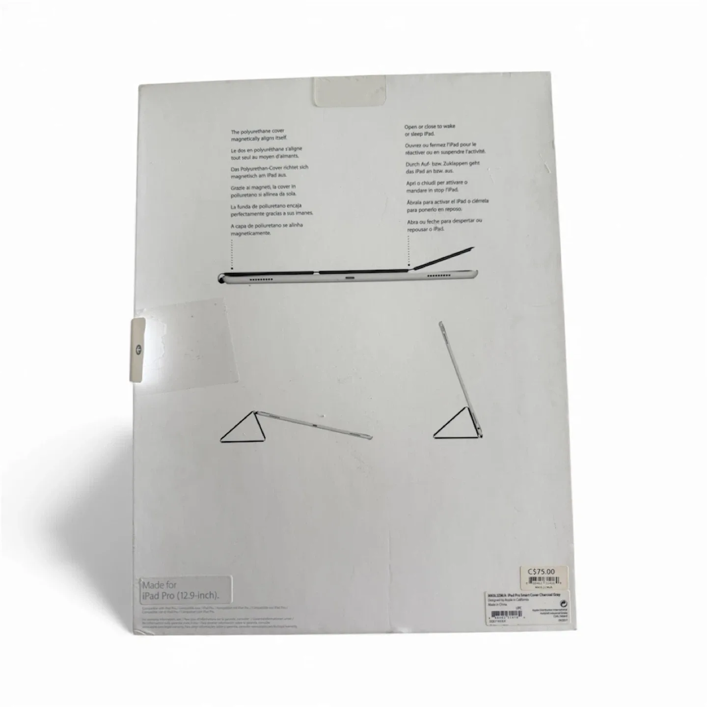 Apple iPad Pro 12.9” Smart Cover (Charcoal Gray) image indicator(5)