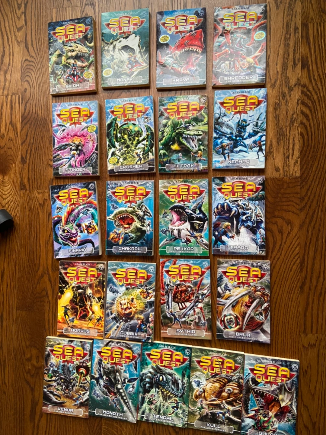 Sea Quest Book Series by Adam Blade（21 books）