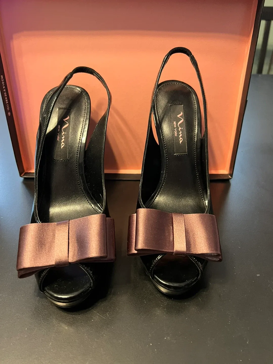 Nina Edlen-PY Black Heels - Size 7 1/2 M image indicator(3)