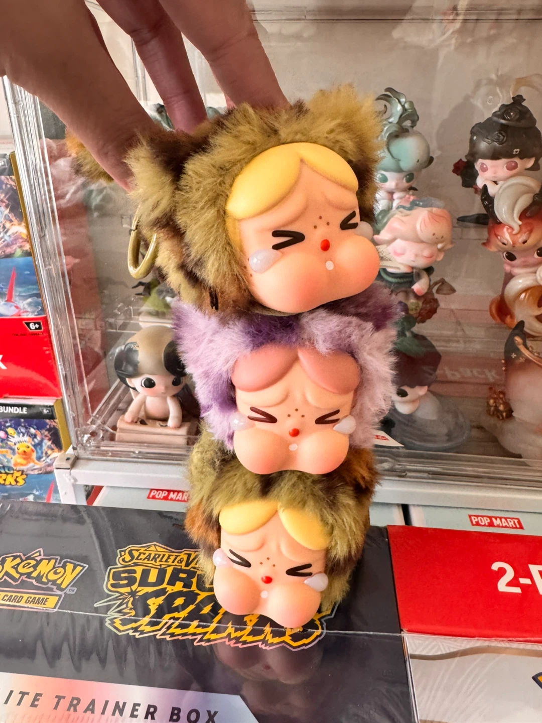 Pop Mart Crybaby Plush Keychain - photo 2