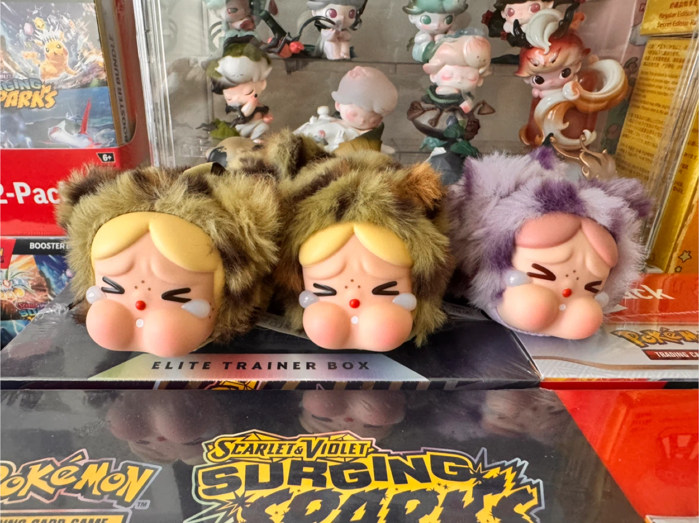 Pop Mart Crybaby Plush Keychain