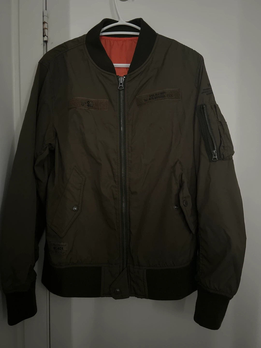 Bomber Jacket - Olive Green