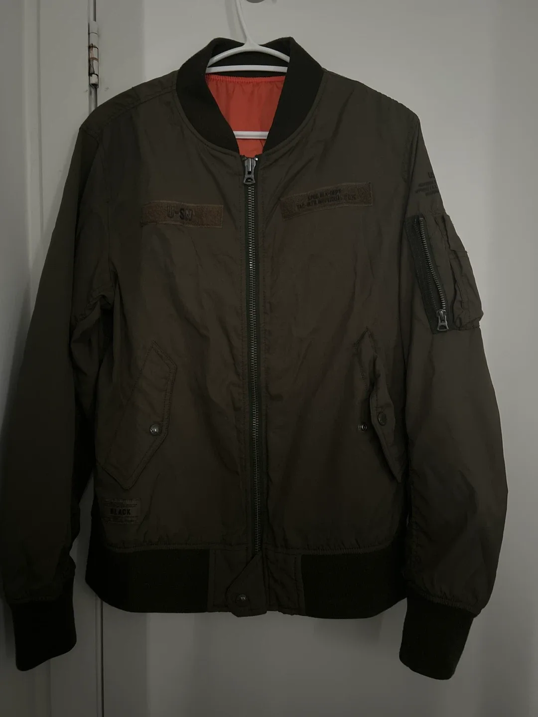 Bomber Jacket - Olive Green