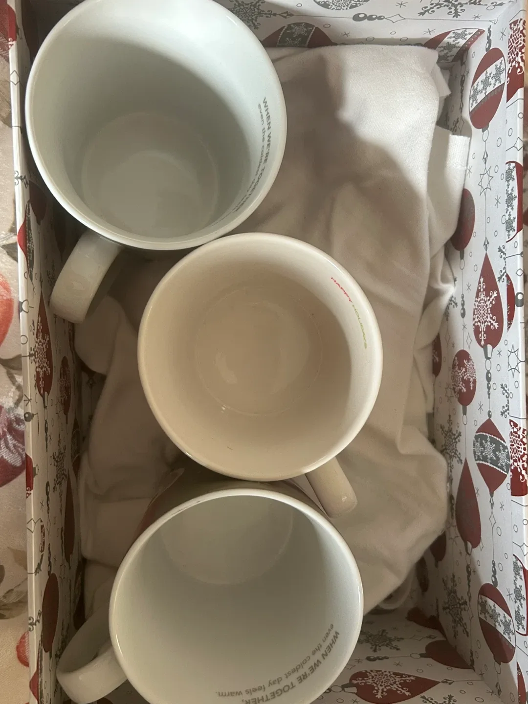 Happy Holidays Coffee Mugs - Set of 3 image indicator(4)