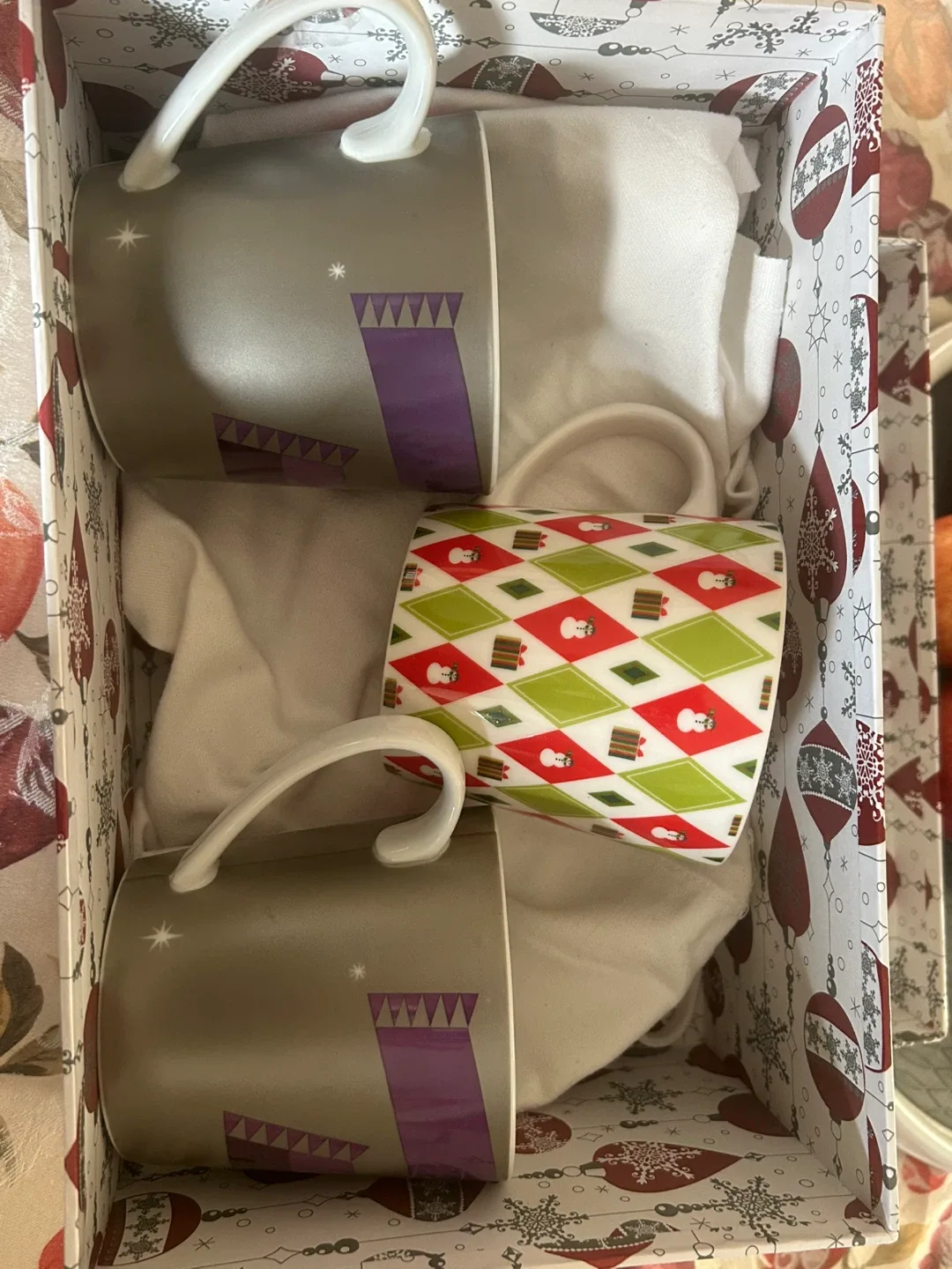 Happy Holidays Coffee Mugs - Set of 3 image indicator(5)