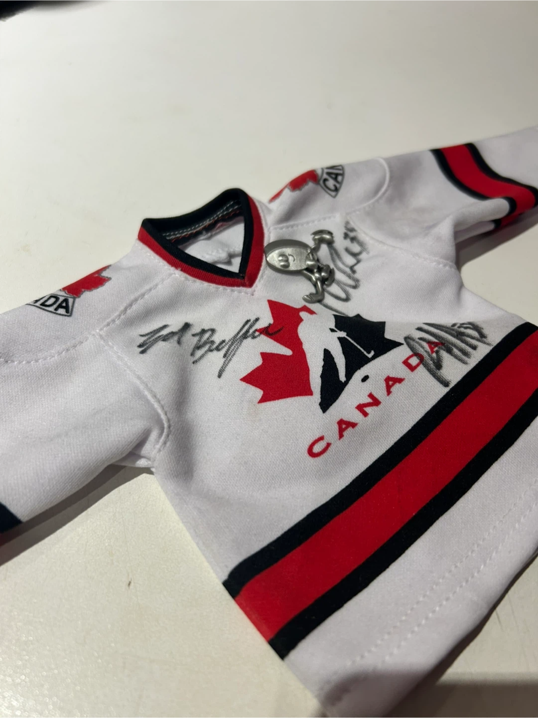 Signed Team Canada Hockey Jersey Mini