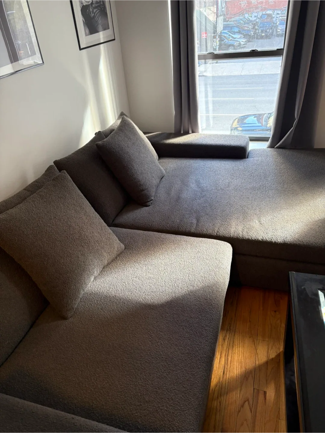 Violet 107" 2 - Wayfair Piece Upholstered Sectional image indicator(4)