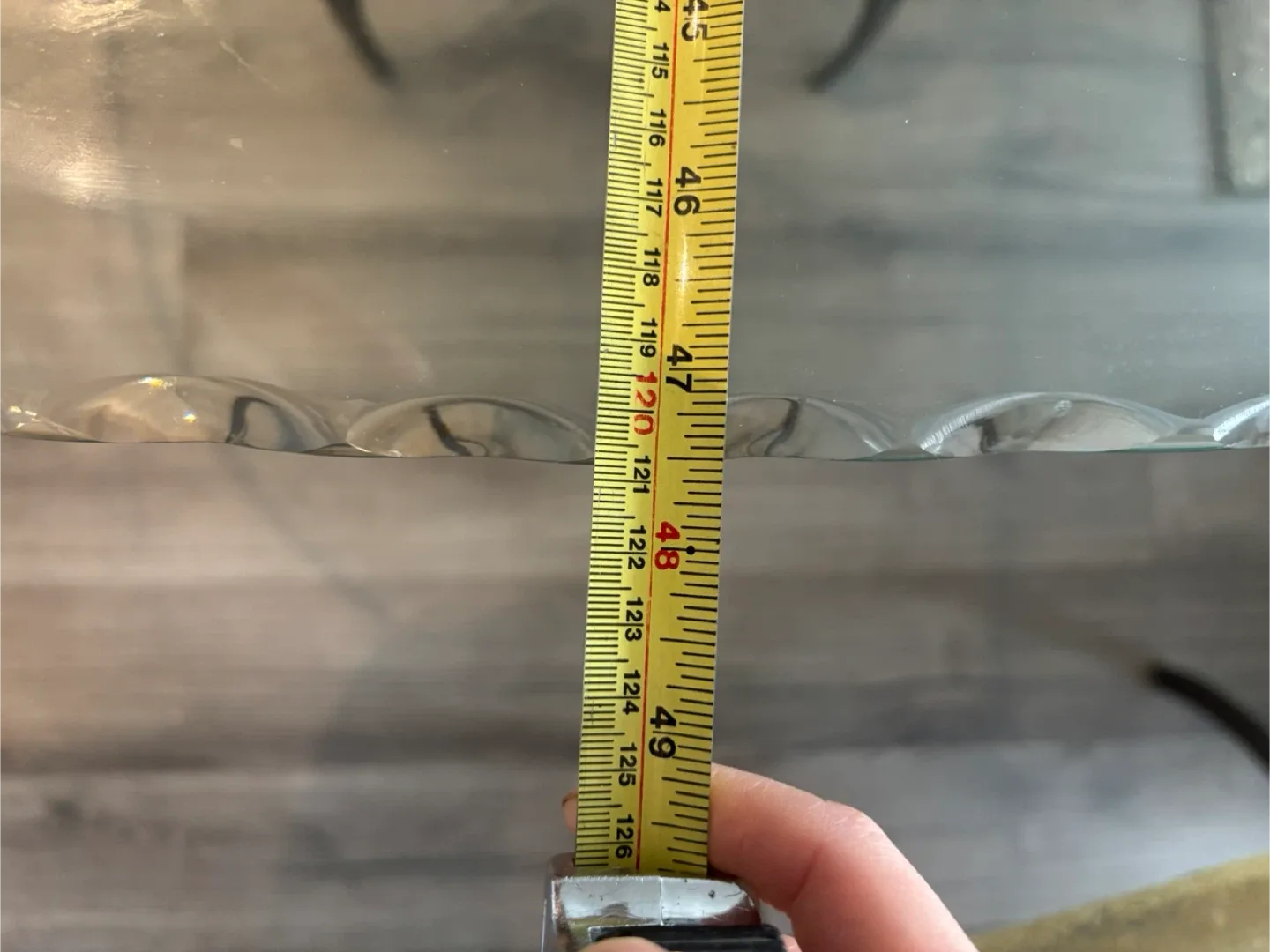 Glass Top Dining Table and Dining chairs image indicator(8)