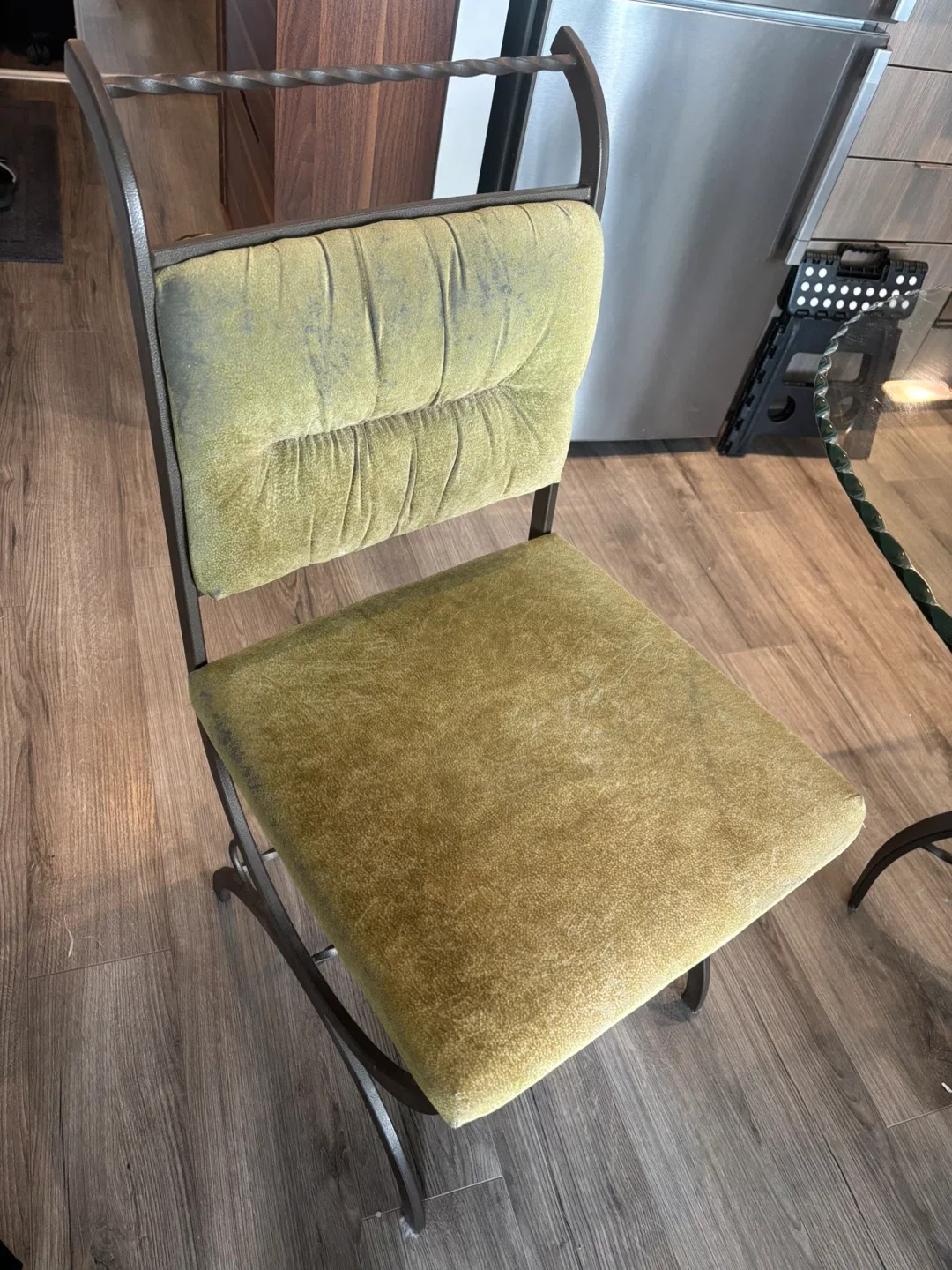 Glass Top Dining Table and Dining chairs image indicator(6)