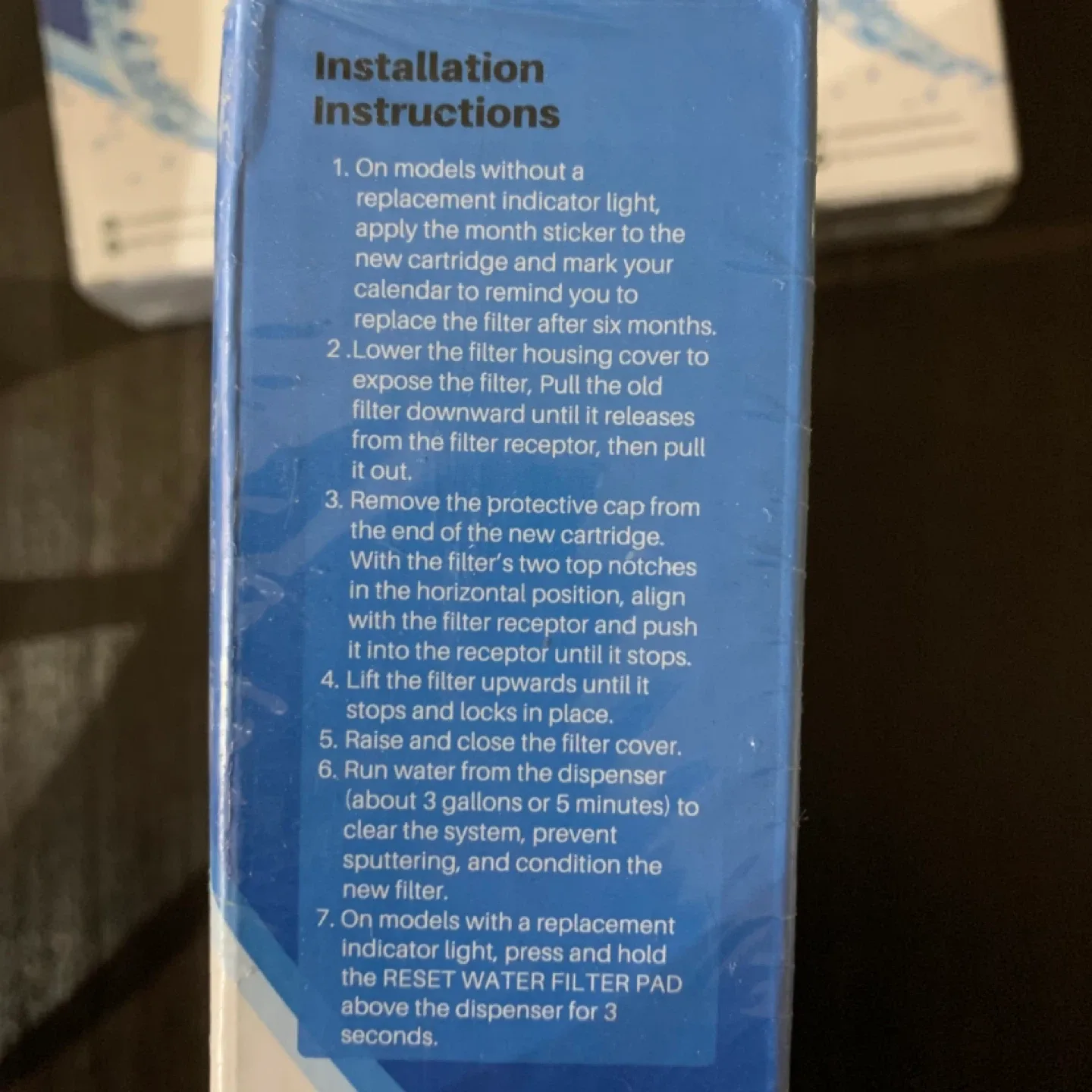 ICEPURE RWF1200A Refrigerator Water Filter image indicator(5)