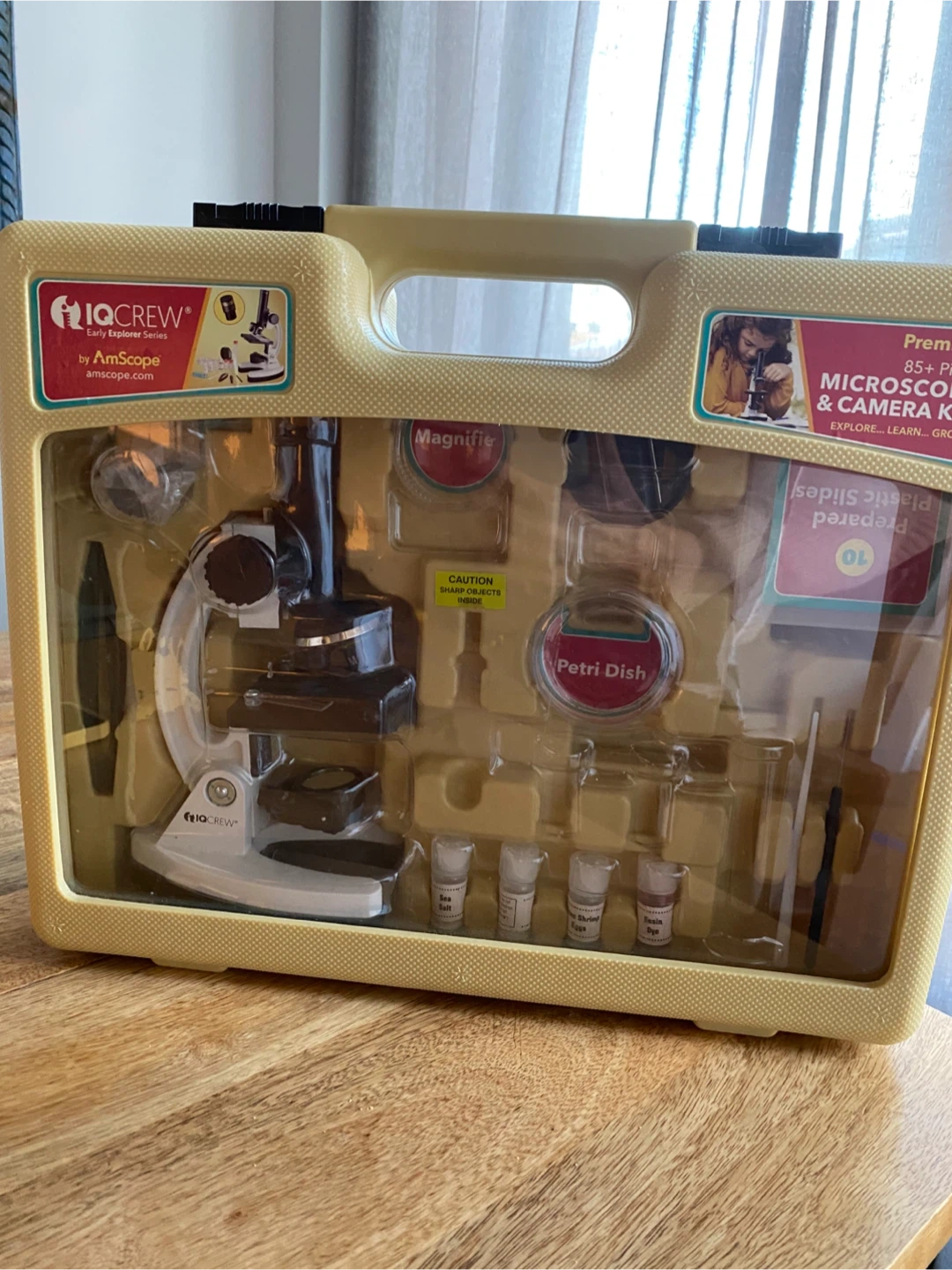 IQCREW by AmScope Microscope & Camera Kit - 85+ Piece