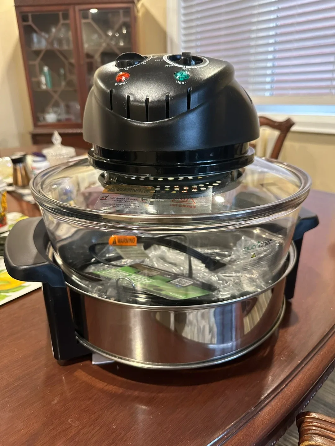 NutriChef Convenient Kitchen Style Air Fryer