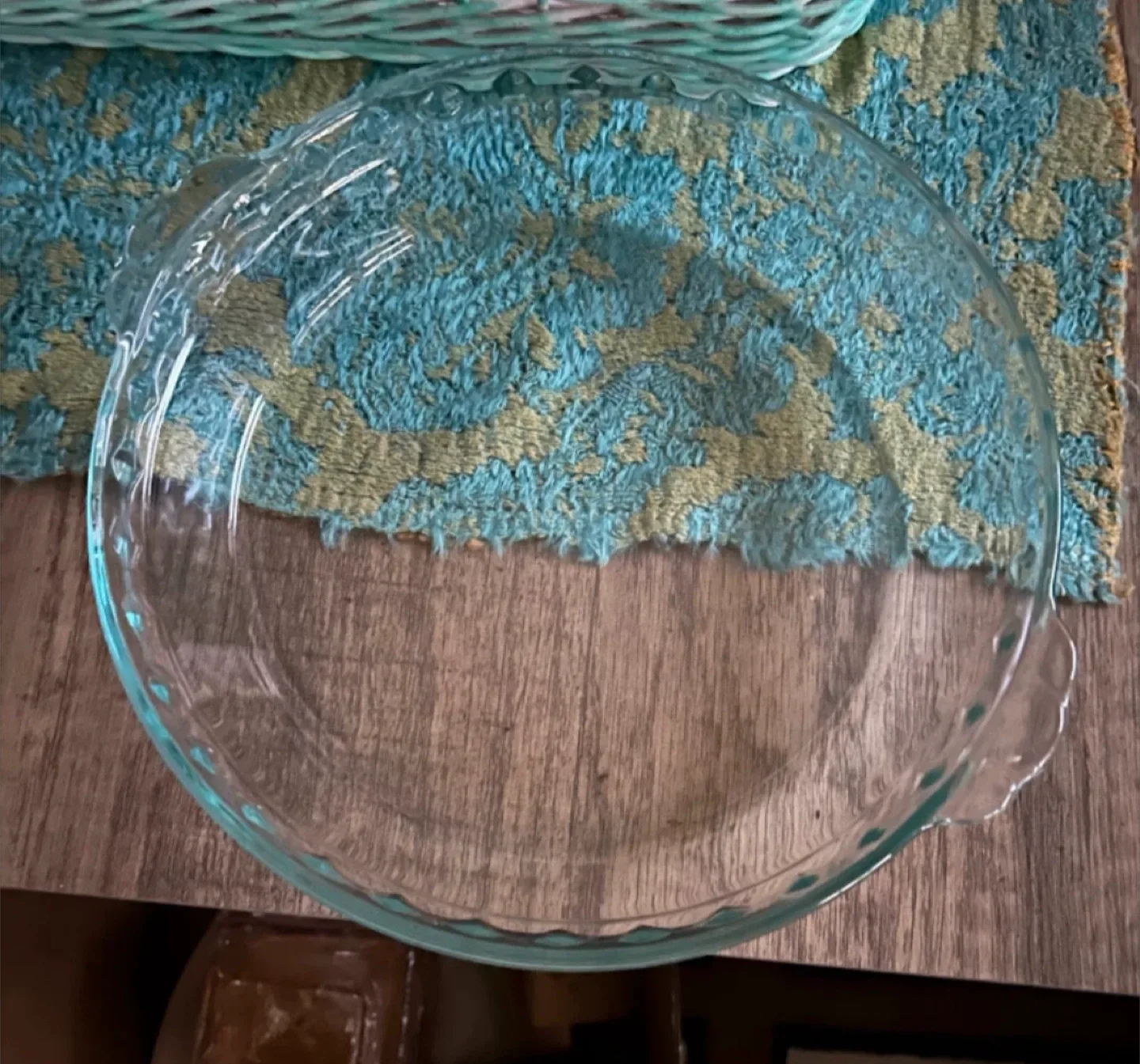 Anchor Hocking Glass Pie Dish