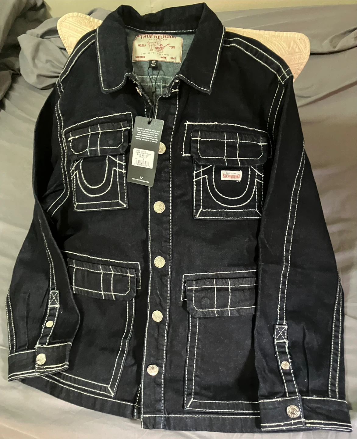 True Religion Military Jean Jacket - photo 3
