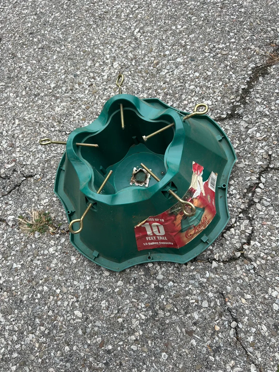 Oasis Christmas Tree Stand - Holds Up to 10ft Tree image indicator(2)