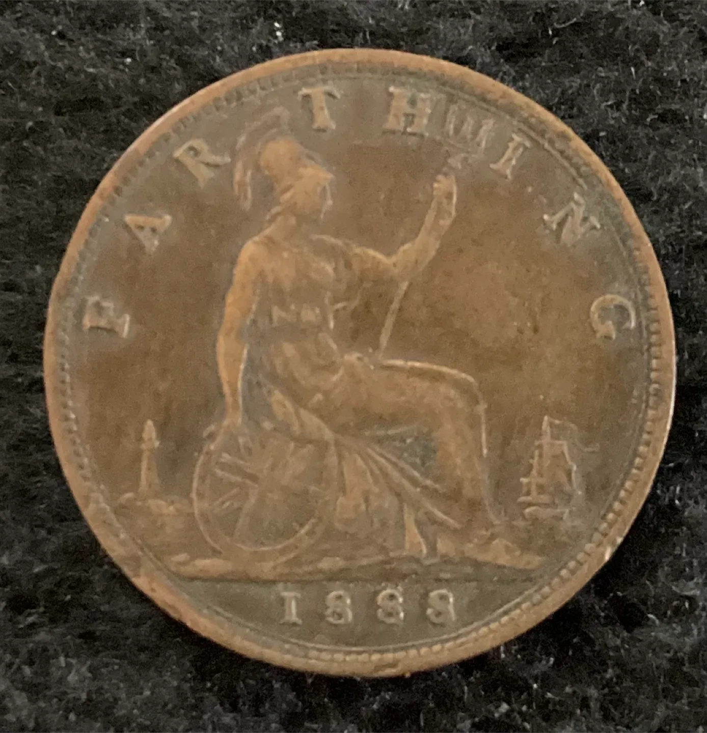 One Farthing Coins - 1888 & 1891 image indicator(3)