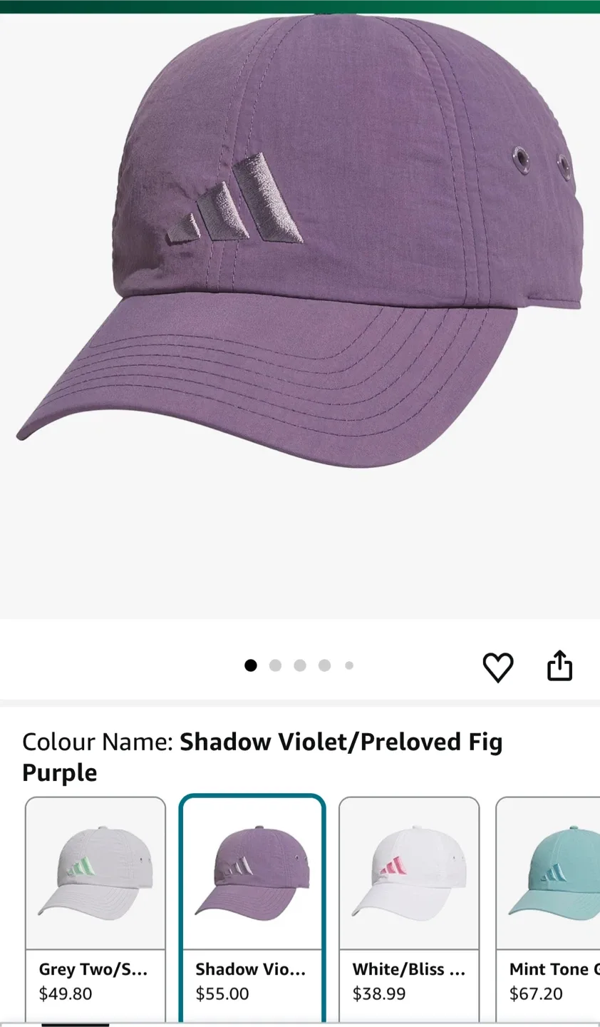 New Adidas Caps - Shadow Violet